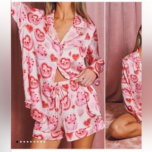 Show me your mumu favorite PJ Heart Print Set